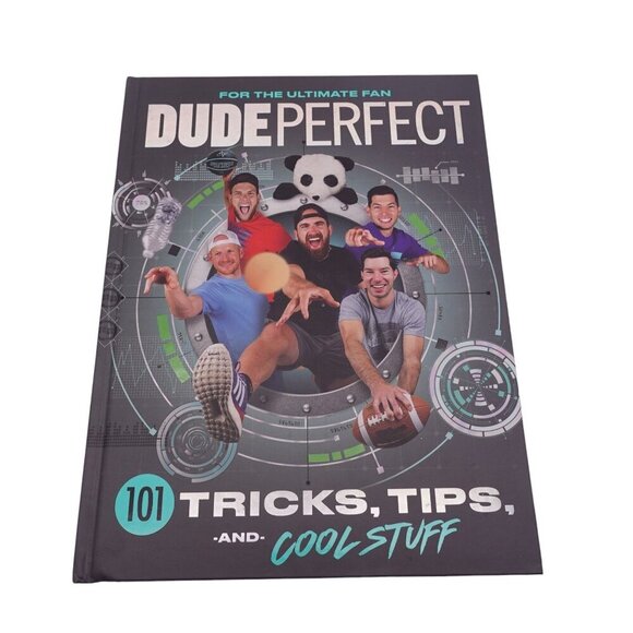 Dude Perfect 101 Tricks, Tips, and Cool Stuff By Dude Perfect Hardcover Book - Picture 1 of 5